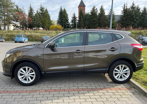 Nissan Qashqai cena 48800 przebieg: 102112, rok produkcji 2014 z Kętrzyn małe 704